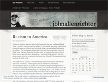 Tablet Screenshot of johnallenrichter.wordpress.com