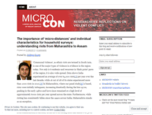 Tablet Screenshot of microconflict.wordpress.com