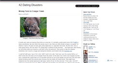 Desktop Screenshot of 42dates.wordpress.com