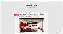 Desktop Screenshot of bgccreative.wordpress.com