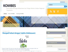 Tablet Screenshot of kombes18.wordpress.com