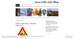 Desktop Screenshot of lenasofiestyle.wordpress.com