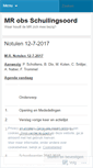 Mobile Screenshot of mrobsschuilingsoord.wordpress.com