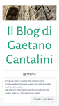 Mobile Screenshot of gaetanocantalini.wordpress.com