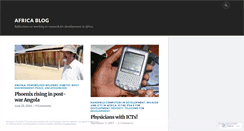 Desktop Screenshot of mayafrica.wordpress.com