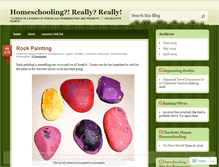 Tablet Screenshot of homeschoolingreally.wordpress.com