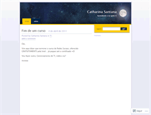 Tablet Screenshot of catharinasantanadotcom.wordpress.com