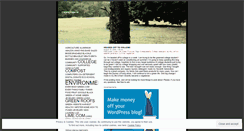 Desktop Screenshot of greenscream.wordpress.com