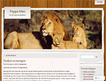 Tablet Screenshot of pappameo.wordpress.com
