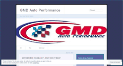 Desktop Screenshot of gmdautoperformance.wordpress.com