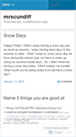 Mobile Screenshot of mrscundiff.wordpress.com