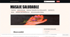Desktop Screenshot of masajesaludable.wordpress.com