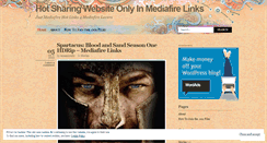 Desktop Screenshot of justmediafire.wordpress.com