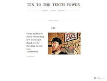 Tablet Screenshot of 1010power.wordpress.com