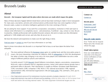 Tablet Screenshot of brusselsleaks.wordpress.com