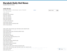 Tablet Screenshot of harakahdaily11.wordpress.com