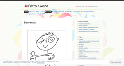 Desktop Screenshot of fattoamano.wordpress.com