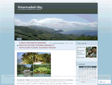 Tablet Screenshot of muhammadisal.wordpress.com