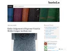 Tablet Screenshot of bariolu.wordpress.com