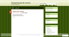 Desktop Screenshot of gazetadoarroio.wordpress.com