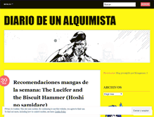 Tablet Screenshot of diariodeunalquimista.wordpress.com