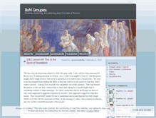 Tablet Screenshot of bomgroupies.wordpress.com