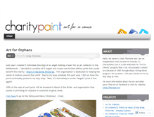 Tablet Screenshot of charitypaint.wordpress.com