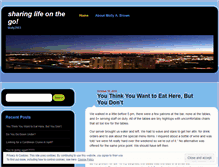 Tablet Screenshot of molly2903.wordpress.com