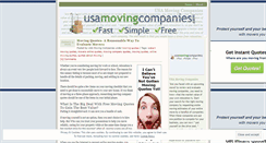 Desktop Screenshot of freemovingquotes.wordpress.com