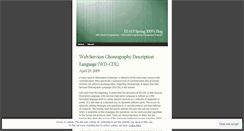 Desktop Screenshot of ee615spring2009.wordpress.com