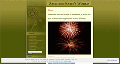 Desktop Screenshot of kzach3.wordpress.com