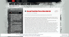 Desktop Screenshot of nessautomotive.wordpress.com