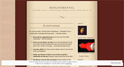 Desktop Screenshot of midlifemental.wordpress.com