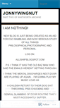 Mobile Screenshot of jonnywingnut.wordpress.com