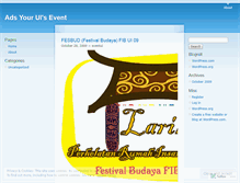 Tablet Screenshot of eventui.wordpress.com
