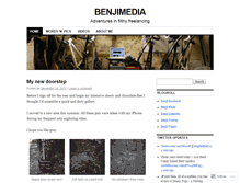 Tablet Screenshot of benjimedia.wordpress.com