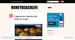 Desktop Screenshot of honeybeachlife.wordpress.com