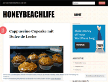 Tablet Screenshot of honeybeachlife.wordpress.com