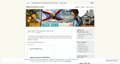Desktop Screenshot of draftalex.wordpress.com