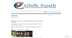 Desktop Screenshot of ceilidhsouth.wordpress.com