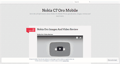 Desktop Screenshot of nokiaoro.wordpress.com