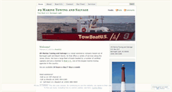 Desktop Screenshot of ninemarinetowing.wordpress.com