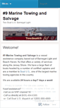 Mobile Screenshot of ninemarinetowing.wordpress.com