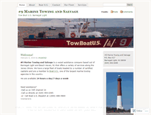 Tablet Screenshot of ninemarinetowing.wordpress.com