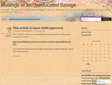 Tablet Screenshot of homeschooledjunglefreak.wordpress.com