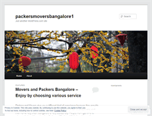 Tablet Screenshot of packersmoversbangalore1.wordpress.com