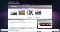 Desktop Screenshot of neighborlynews.wordpress.com