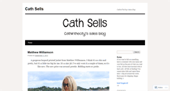 Desktop Screenshot of cathsells.wordpress.com