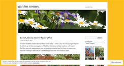 Desktop Screenshot of gardennomey.wordpress.com