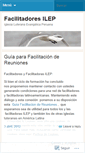 Mobile Screenshot of facilitadoresilep.wordpress.com